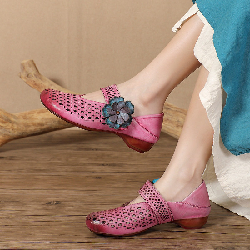 Summer New Handmade Mom Shoes foto 2