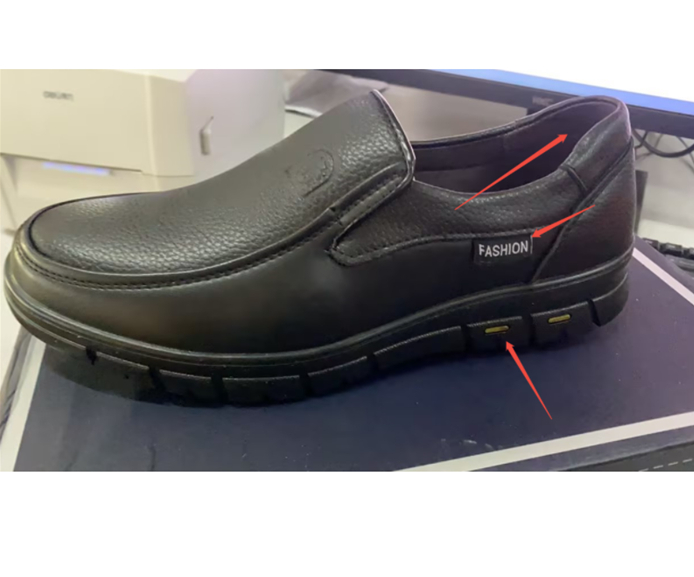 Old Man's Head Layer Cowhide Men's Shoes Business Leisure foto 4