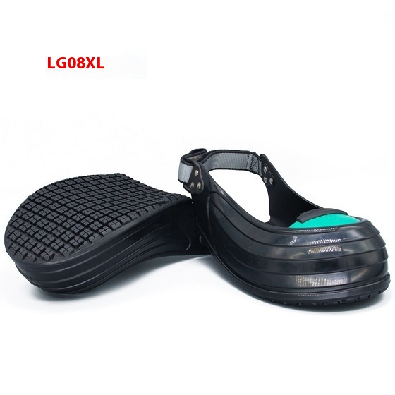 Lightweight Aluminum Titanium Alloy Labor Protection Shoes Head Non-slip Rubber Sole Shoe Cover foto 4