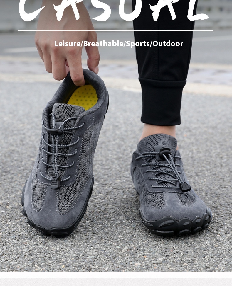 Portable Outdoor Comfortable Five-finger Hiking Shoes Rock Climbing Biking Walking Wading Shoes foto 5