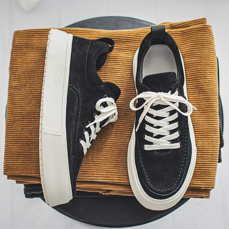 Low-top Simple Platform Sneakers All-matching Casual Shoes foto 2