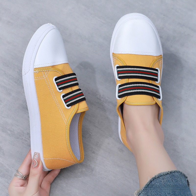 Breathable Non-slip Slip-on Canvas All-match Sneakers foto 4