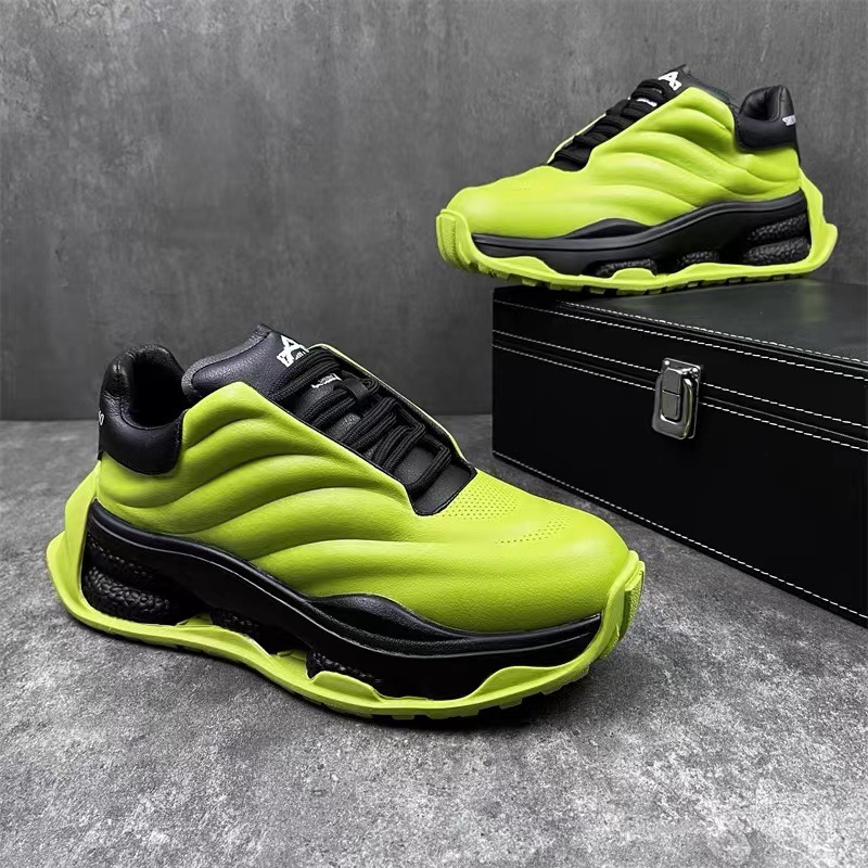 Soft Bottom Increase Sports Fashion Shock-absorbing Casual Shoes foto 4