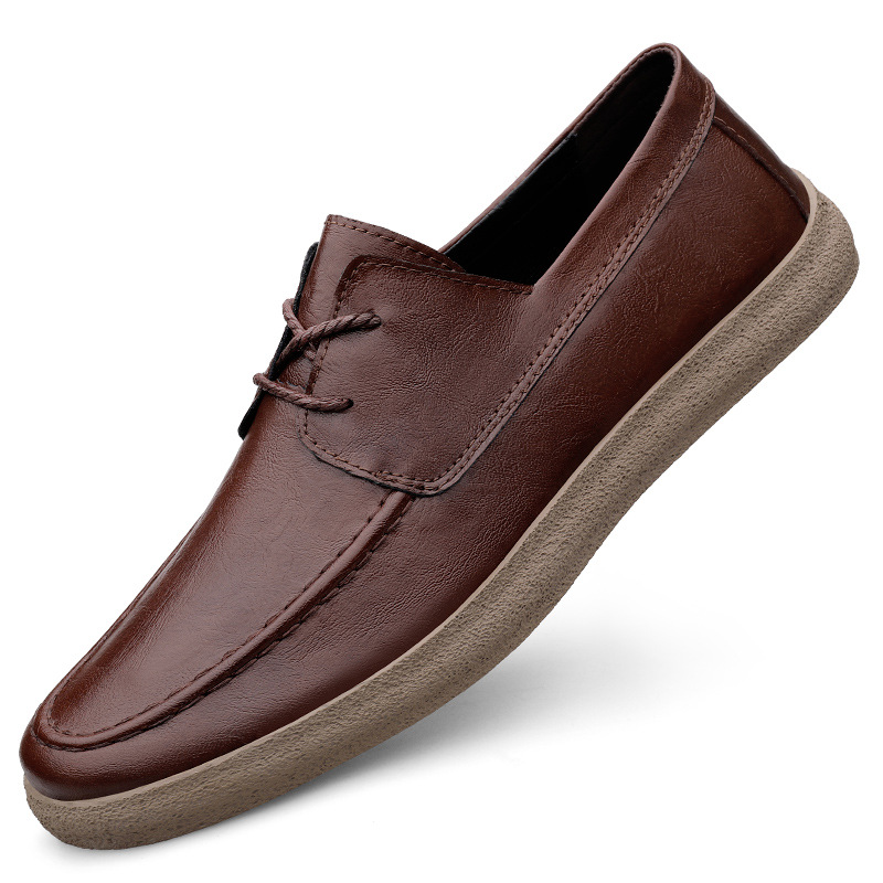 Men's Breathable Casual Retro Leather Shoes foto 4