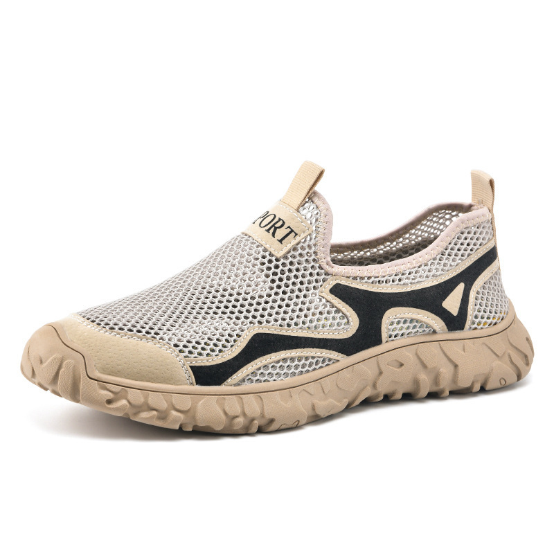 Outdoor Men's Hollow-out Breathable Mesh Shoes foto 3