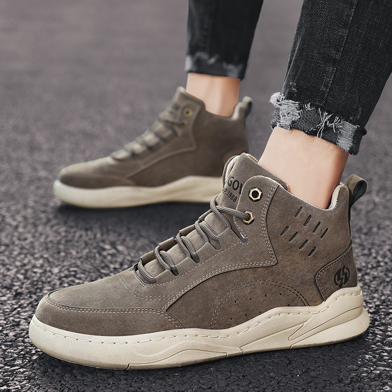 High-top Board Shoe Trendy Korean Casual foto 5