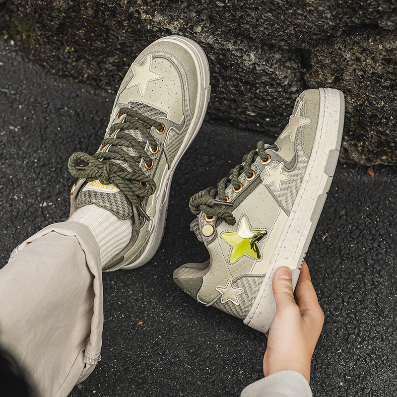 Star Pattern Sneakers Men's Special-interest Design Sports And Leisure foto 2