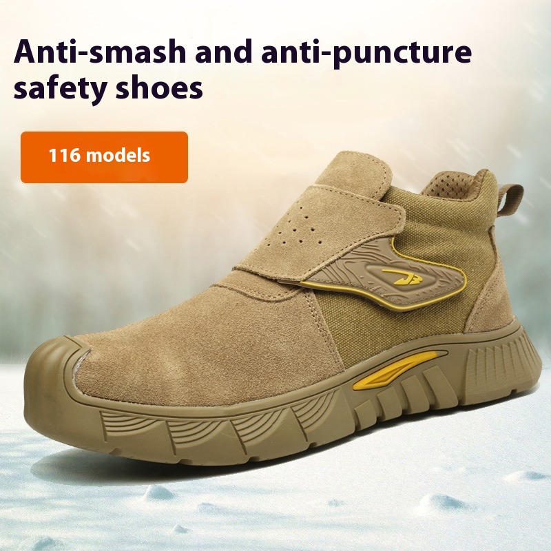 Anti Smashing And Puncture Lightweight Labor Protection Shoes foto 3