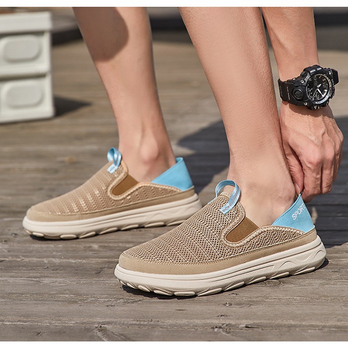 Men's Mesh Sneaker Breathable Lightweight Outdoor Slip-on foto 4