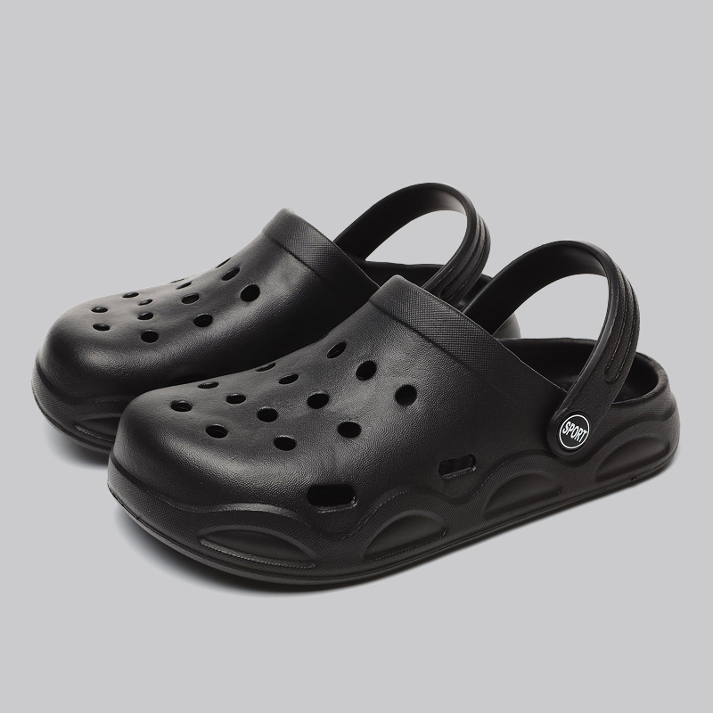 Feels Like Stepping On Poop With Every Step Closed Toe Half Sandals For Summer foto 2