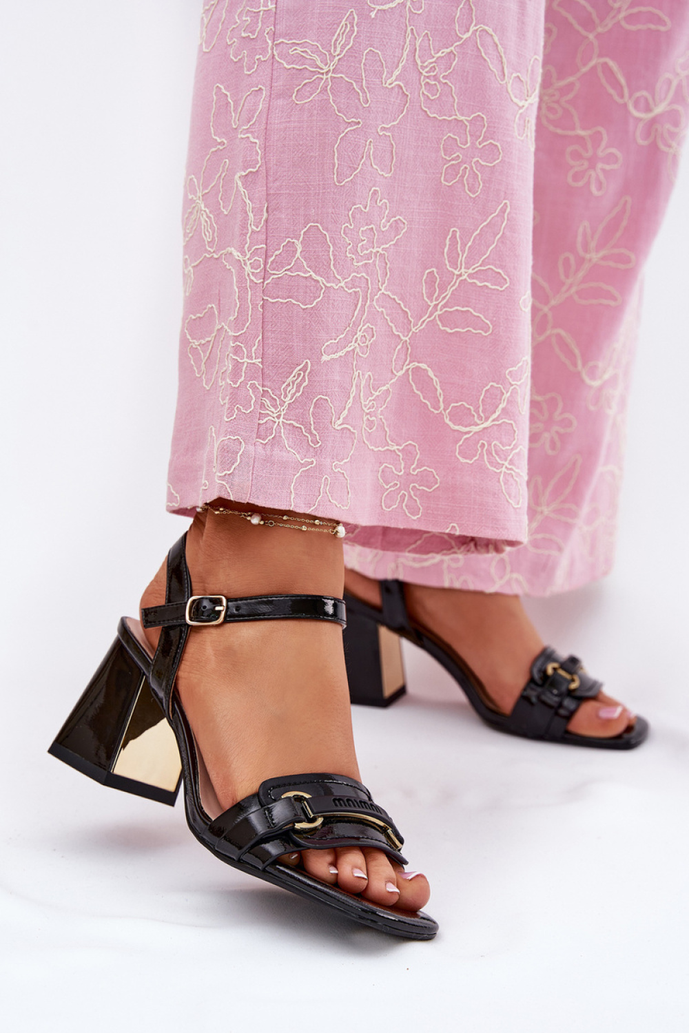 Sandalen op hak Step in style