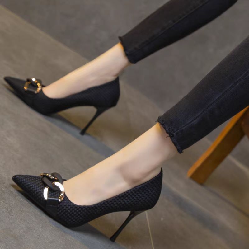 Fashionable French Pointed-toe Elegant Ladies Shoes foto 2