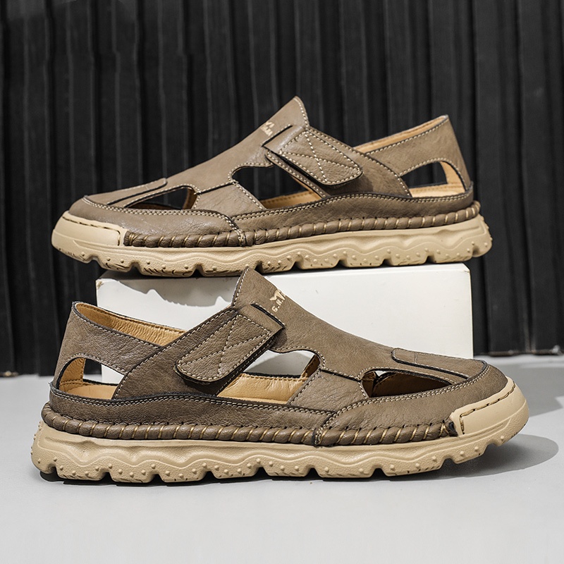 Soft Bottom Sandals Outdoor Sports Two-way Wear Men's Breathable Shoes foto 4