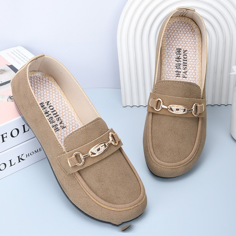 Solid Color Casual Shoes Soft Sole Work foto 5