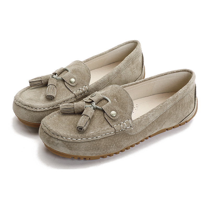 Soft Bottom Non-slip Slip-on Lofter Flat Bottom Pumps foto 2