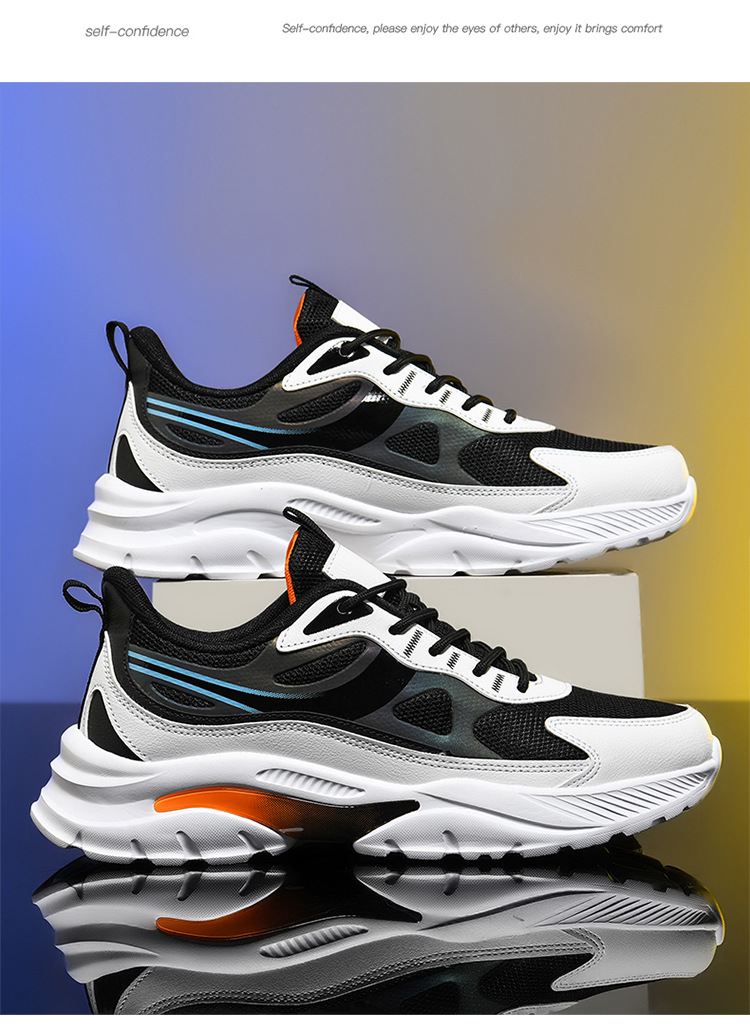 Men's Casual Sports Breathable Plus Size Running Shoes