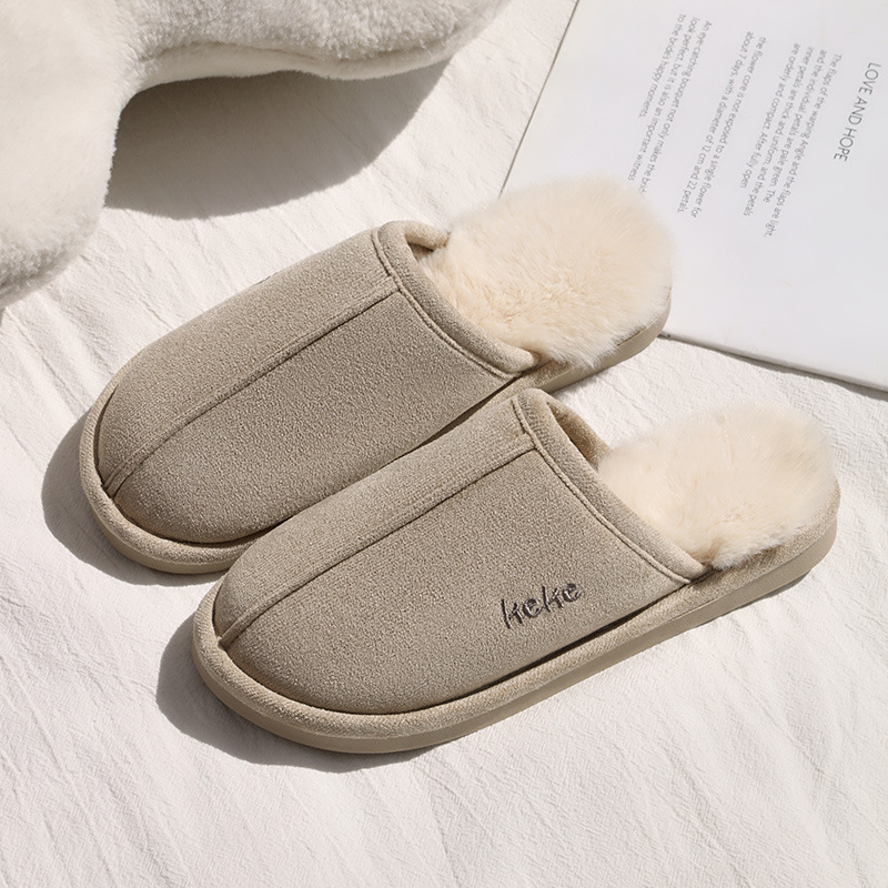 Indoor Warm Plush Cotton Slippers foto 4