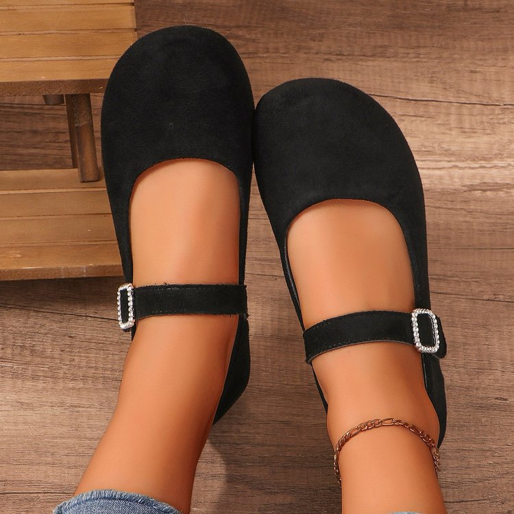 Women's Fashion Casual Solid Color Flat Fisherman Shoes foto 4