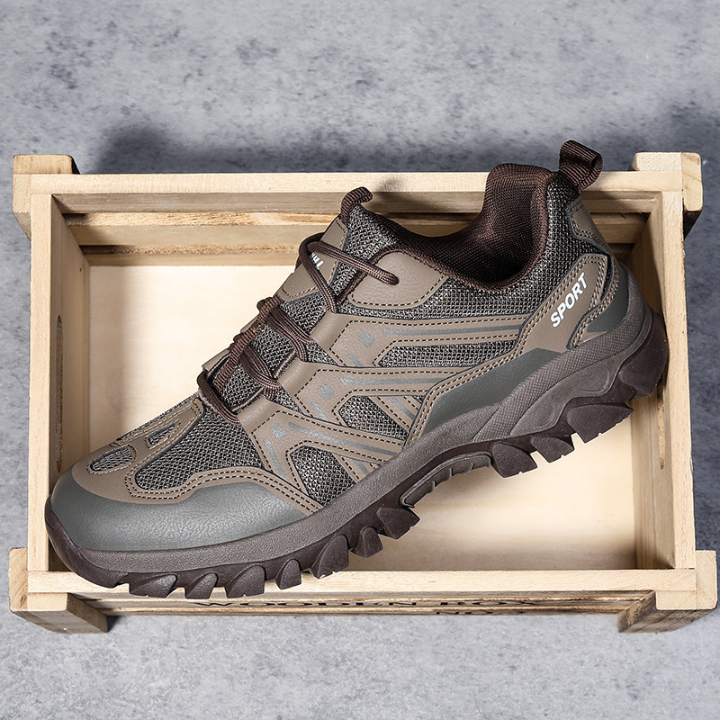 Men's Casual Anti Slip And Wear-resistant Hiking Shoes foto 5