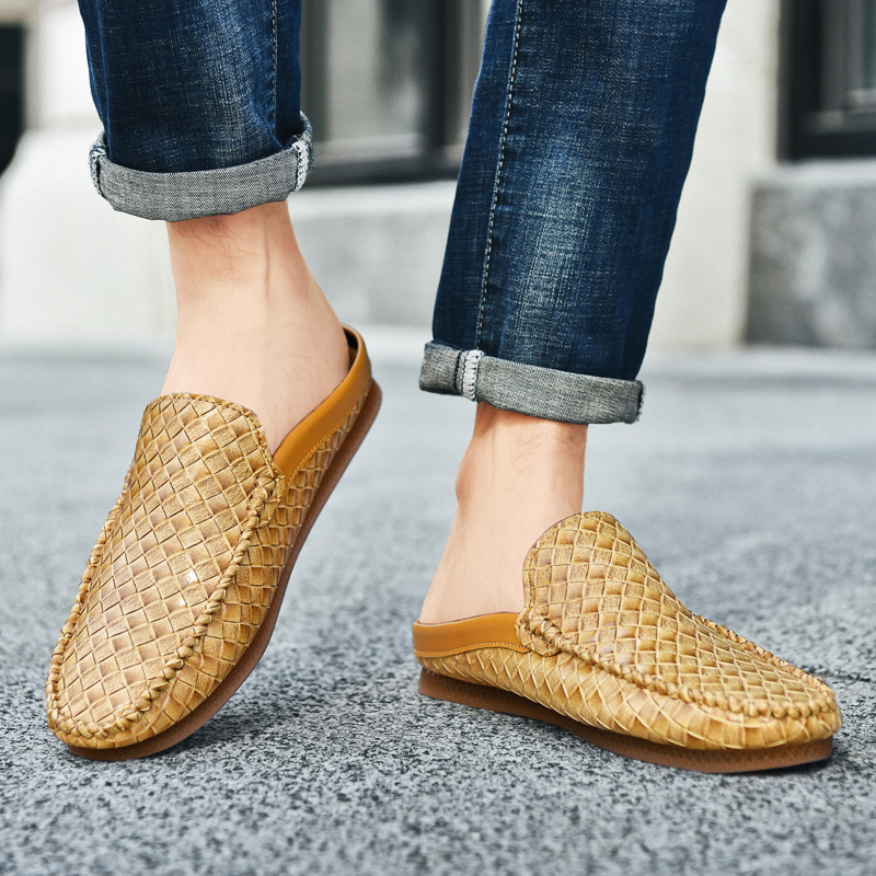 All-matching Men's Summer Plus Size Slip-on Pumps foto 3
