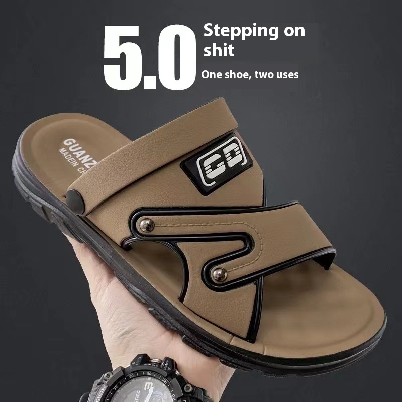 Summer Men's Platform Non-slip Beach Sandals foto 5