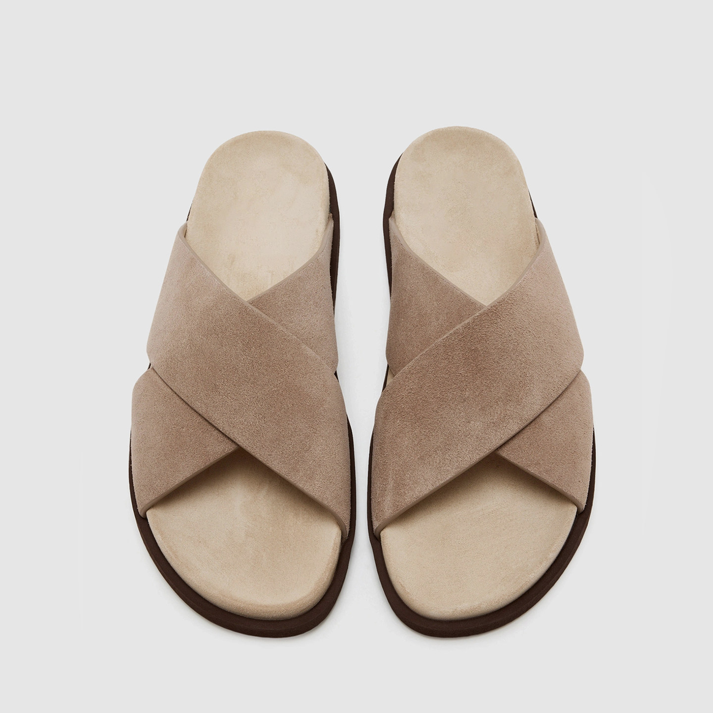 Mens Breathable Thick-soled Beach Flip-flops foto 5