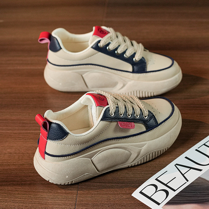 Womens Versatile Round-toe Non-slip Dad Shoes foto 3