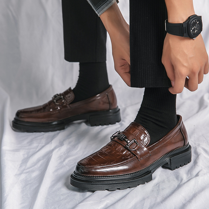 Korean Style British Casual Pointed Hair Stylist Fashion Shoes foto 5