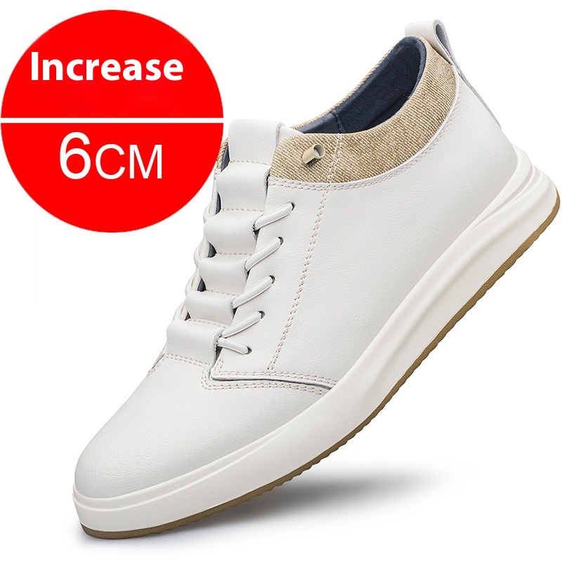 Invisible Height Increasing Insole Men's Shoes Casual Sneaker Board Shoes foto 2