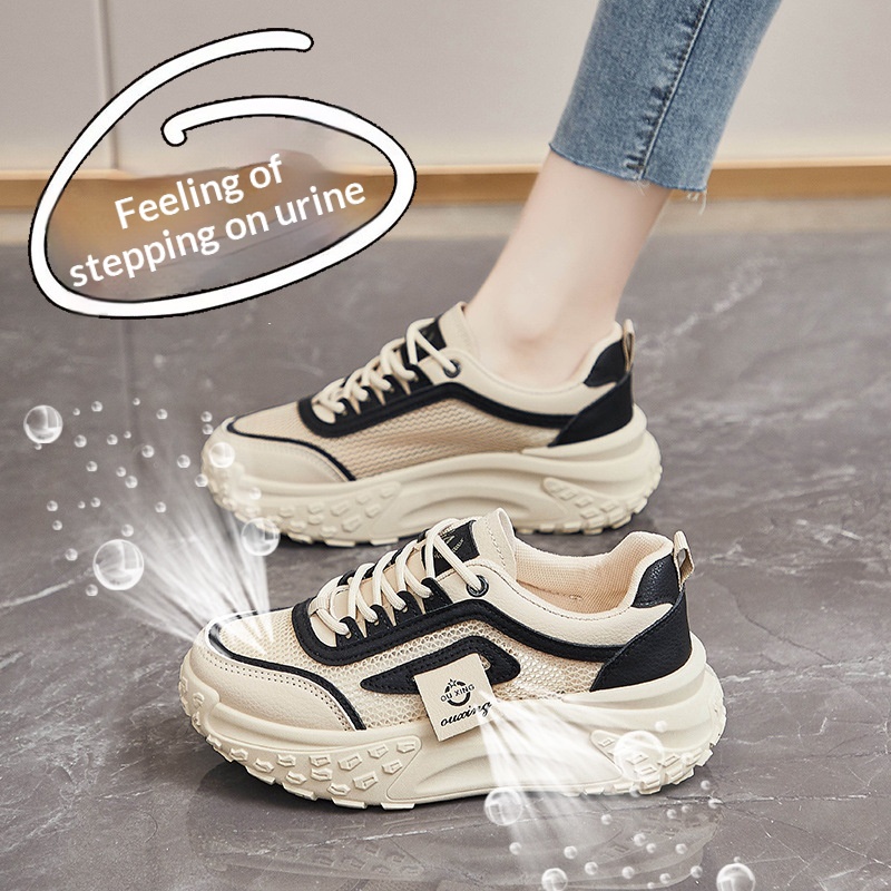 Womens Casual Soft-soled Breathable Mesh Sneakers foto 3