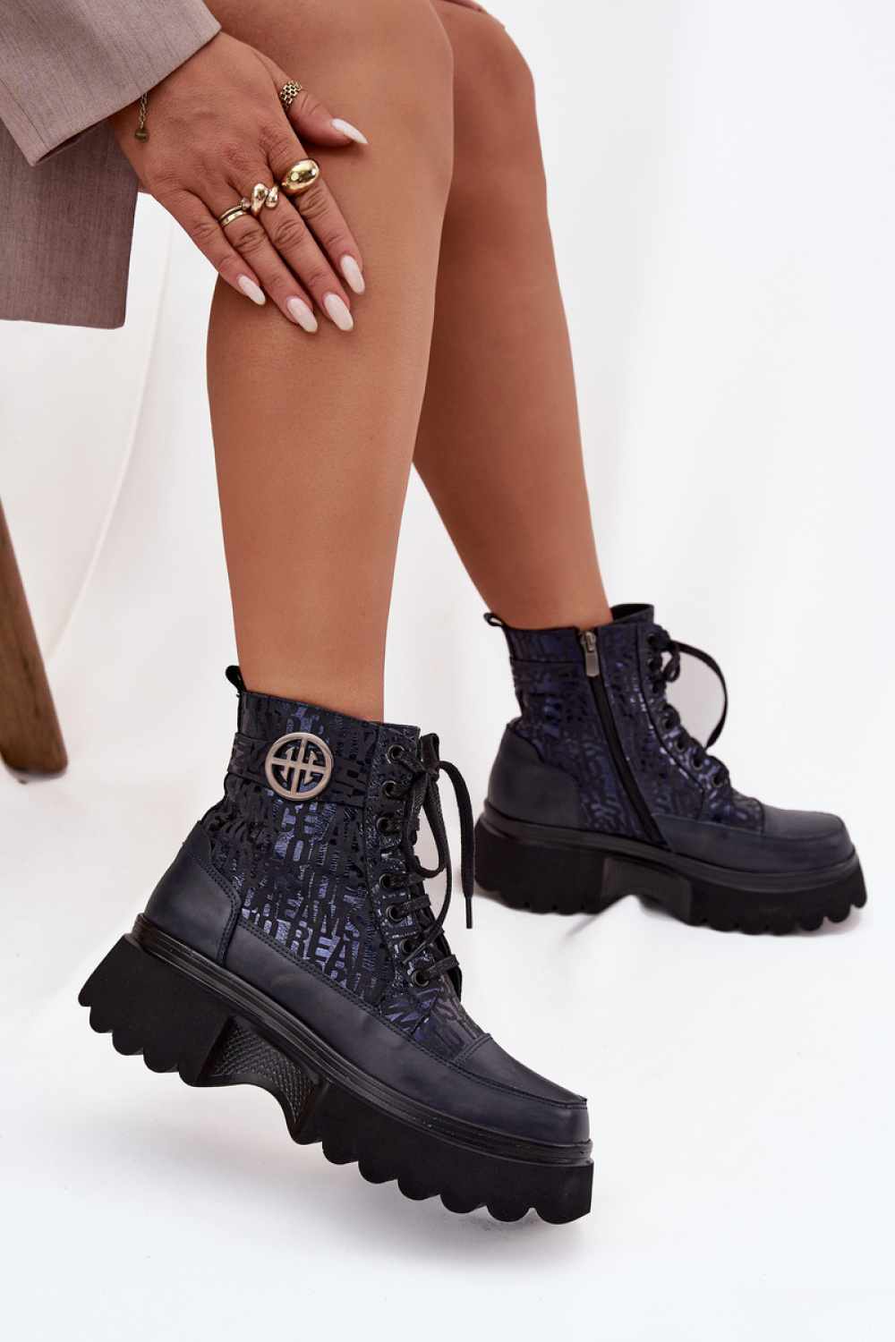 Platform boots Step in style foto 3