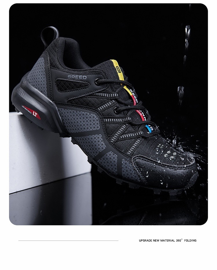 Lightweight Breathable Men's Mesh Outdoor Sports And Casual Hiking Shoes foto 5