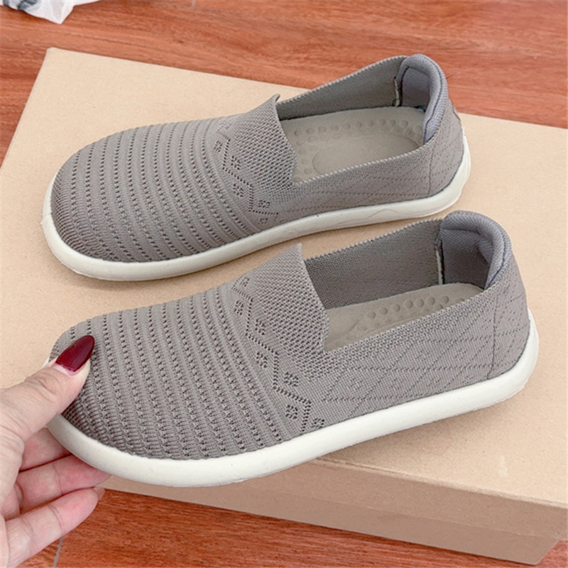 Spring Old Beijing Cloth Shoes Women Breathable Flat foto 3