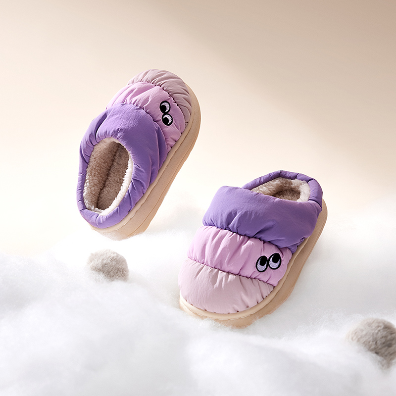 Plus Velvet Thick Cotton Shoes Autumn And Winter Slippers foto 5