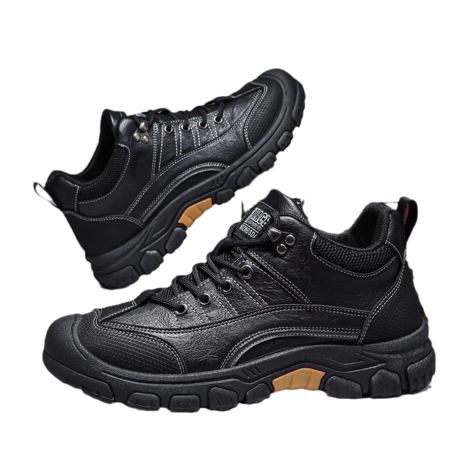 Plus Size Outdoor Mountaineering Hiking Casual Workwear Sports Mesh Shoes foto 2