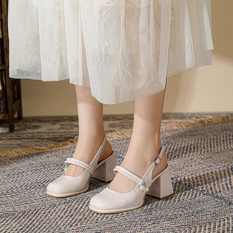 Womens Plus-Size Round-Toe Sandals For Wide And Chunky Feet foto 5