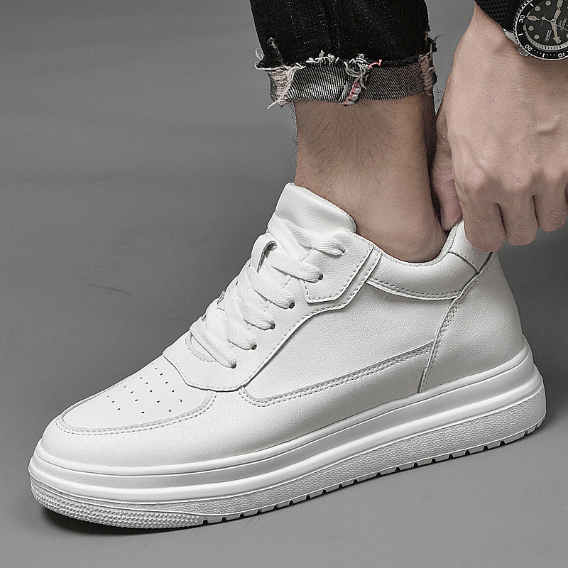 Couple Sports Casual Shoes With Cowhide Surface foto 5