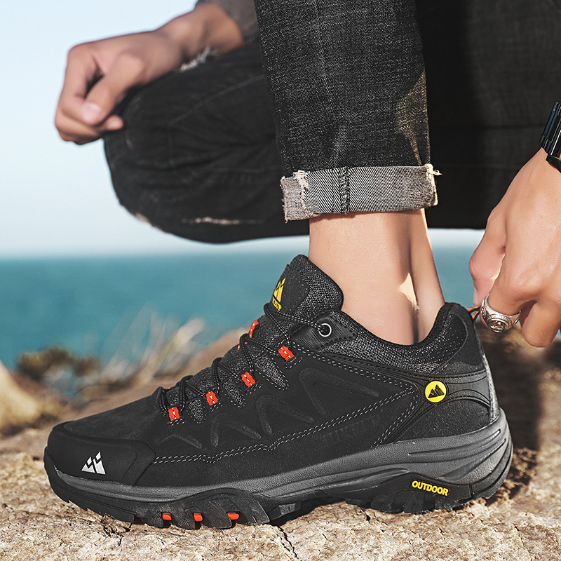 Spring Men's Breathable Men's Outdoor Climbing Boots foto 4
