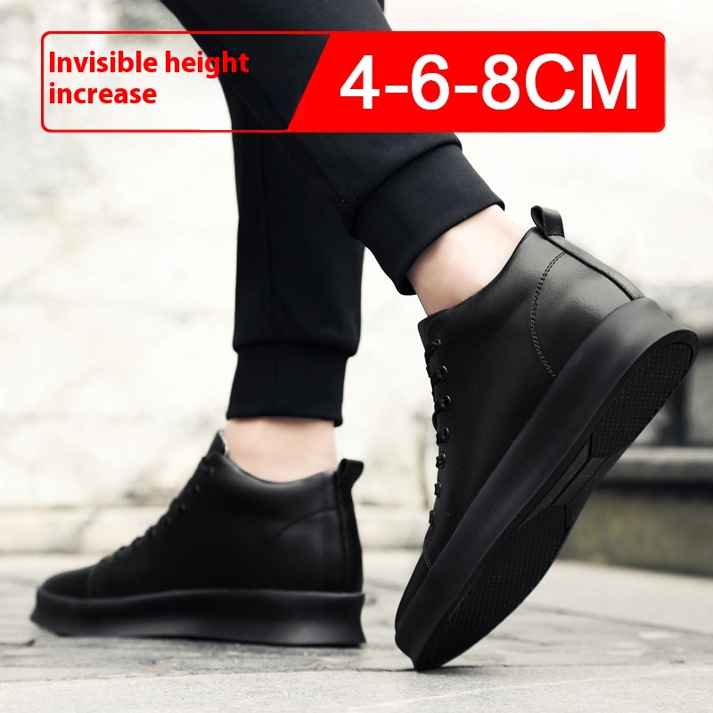 Fashion Inner Invisible Height-increasing Shoes Men's Casual Sports Board Shoes foto 5