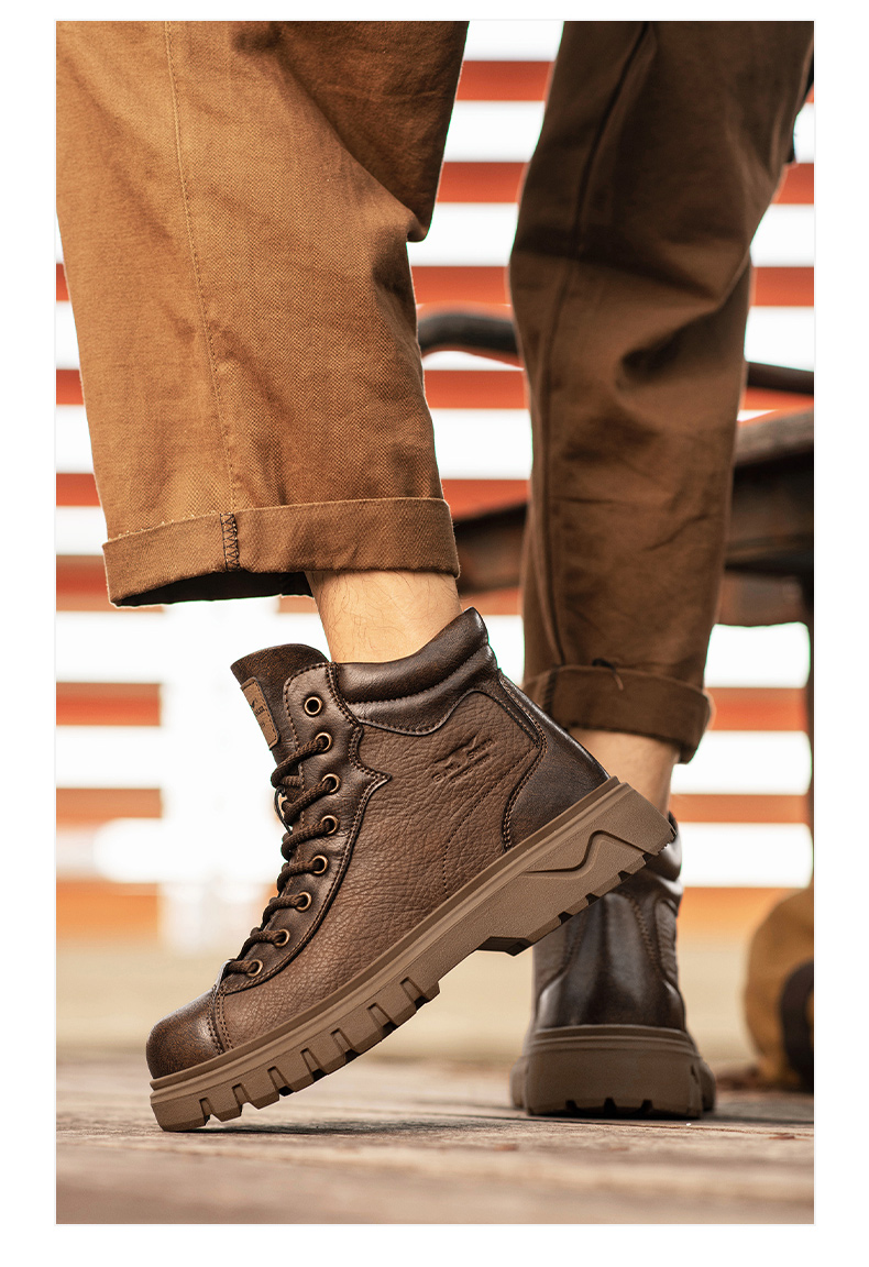 Martin Boots Men's High-top Platform Working Boots foto 2