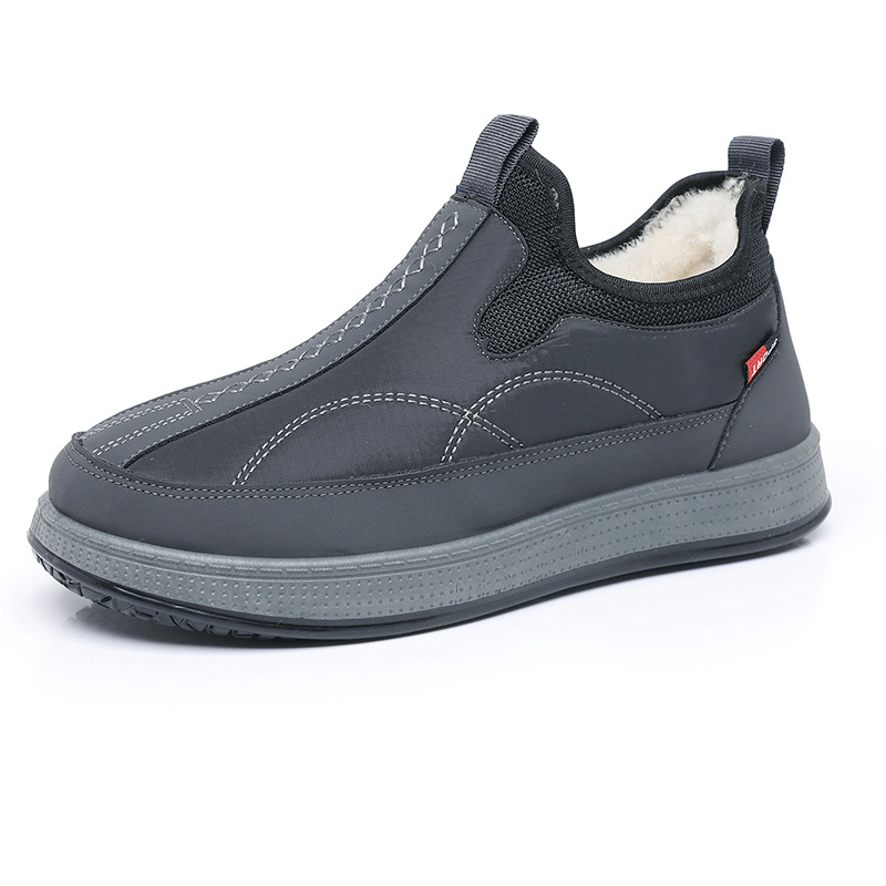 Men's Warm And Non Slip Cotton Boots With Thickened Fleece foto 5