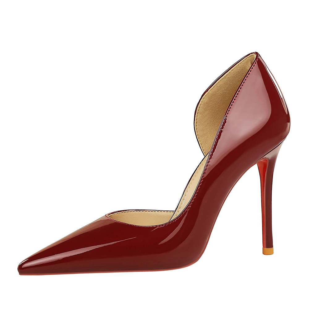 European And American Style Fashionable Simple Sexy High Heels For Women foto 4