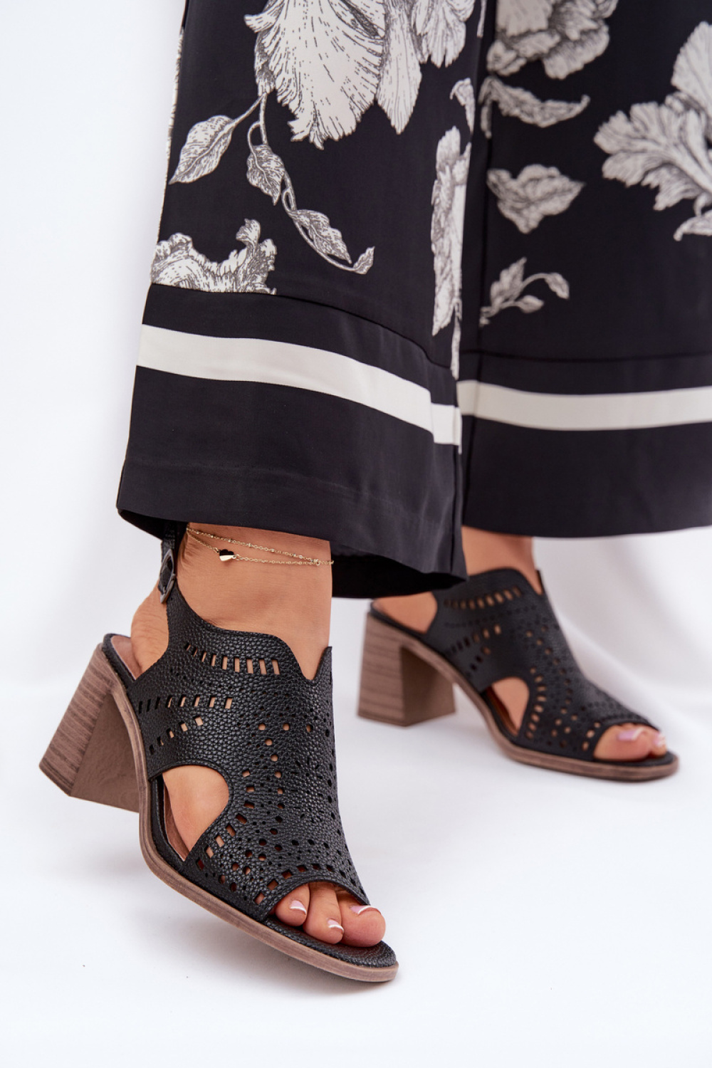 Sandalen op hak Step in style
