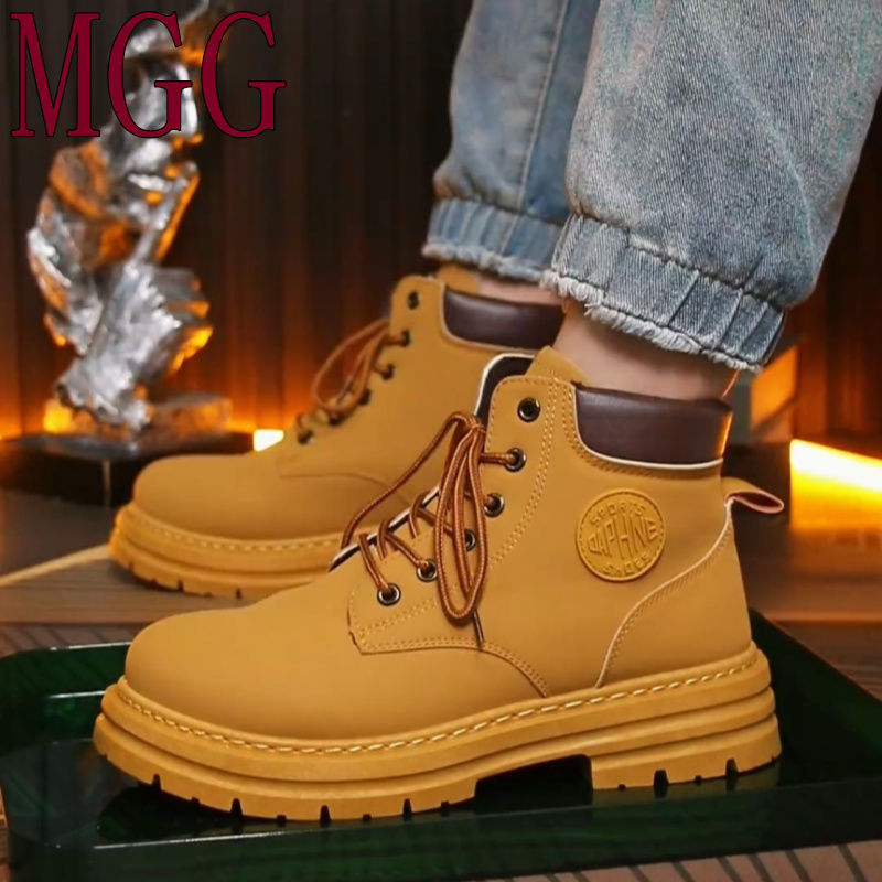 Outdoor Versatile Thick-soled High-top Martin Boots foto 4