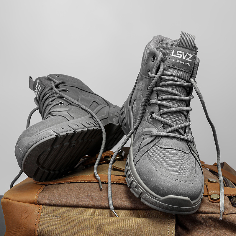 Outdoor Sports Hiking Desert Combat Boots foto 3