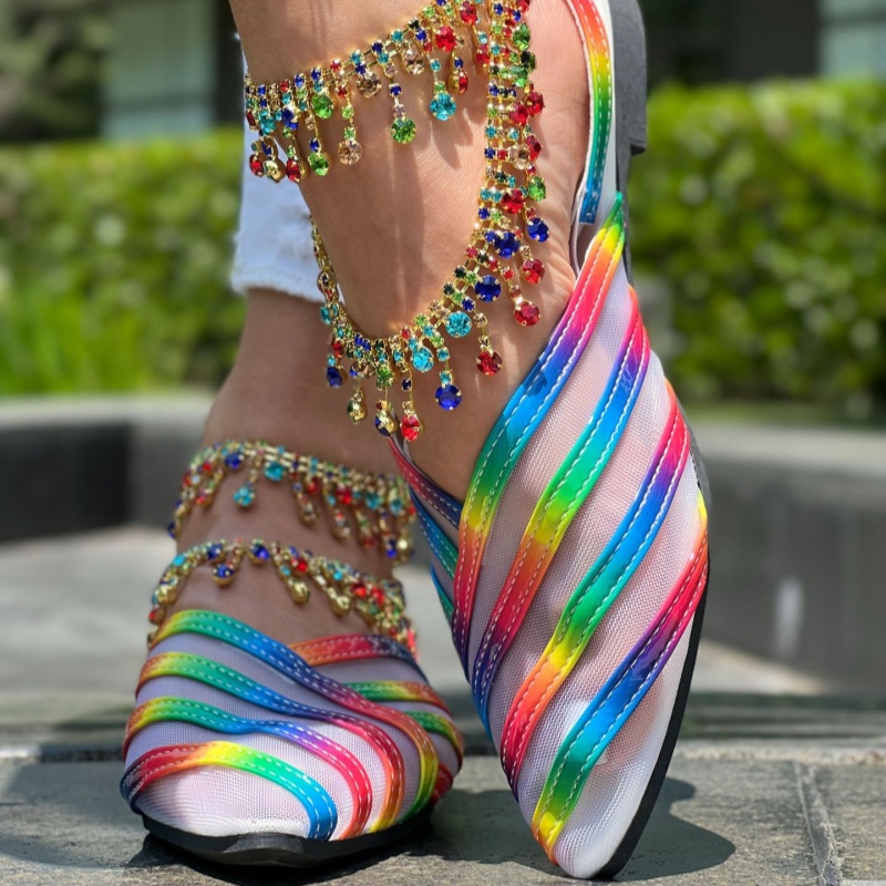 Summer Korean New Women's Hollow Flat Casual Shoes foto 2