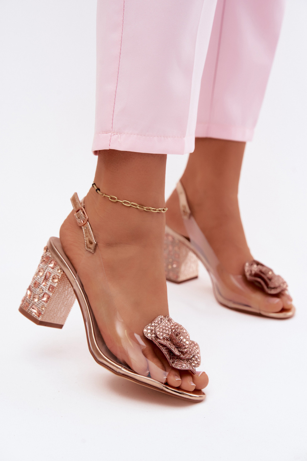 Sandalen op hak Step in style