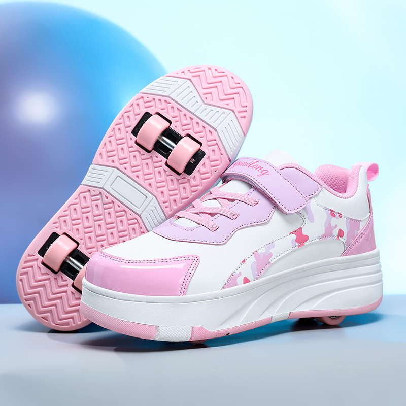 In-stock Transforming Running Shoes For Boys And Girls foto 4