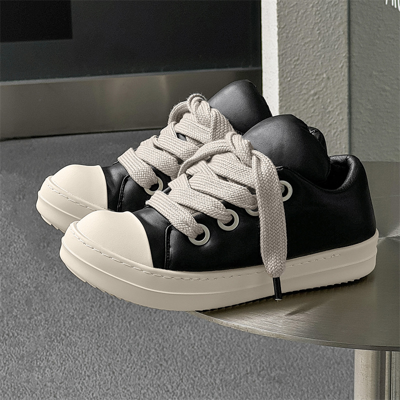 Slip-on Casual Shoes Men's Low-top Raise The Bottom Board Shoes foto 4