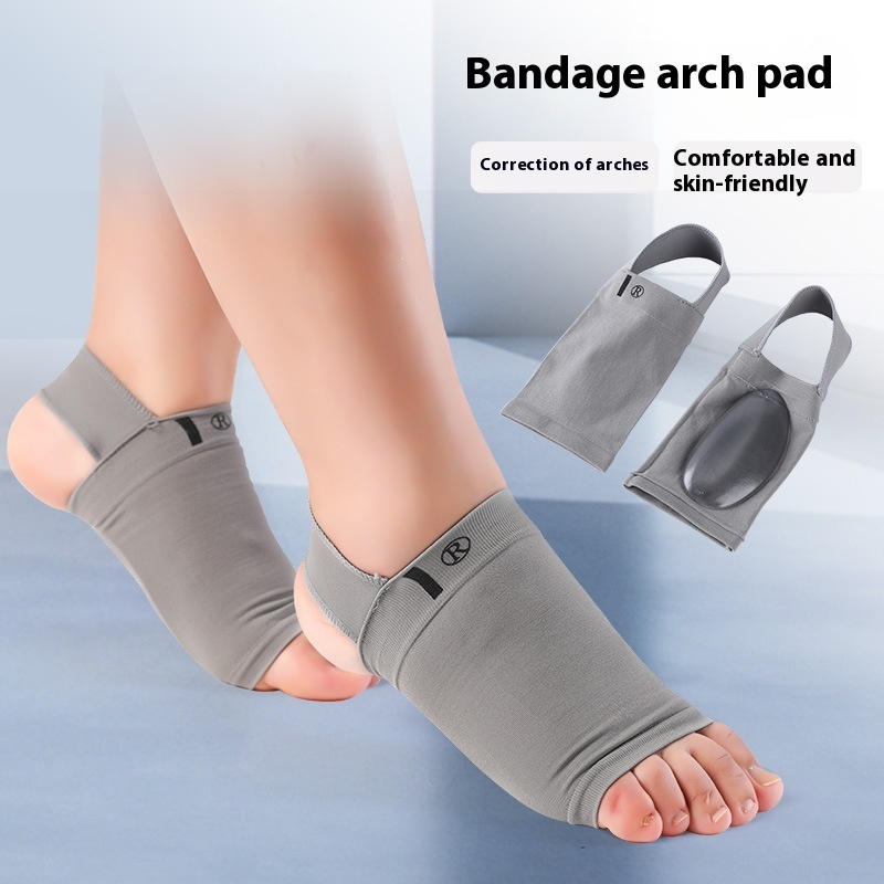 Gray Flat Foot Insole Arch Correction Training